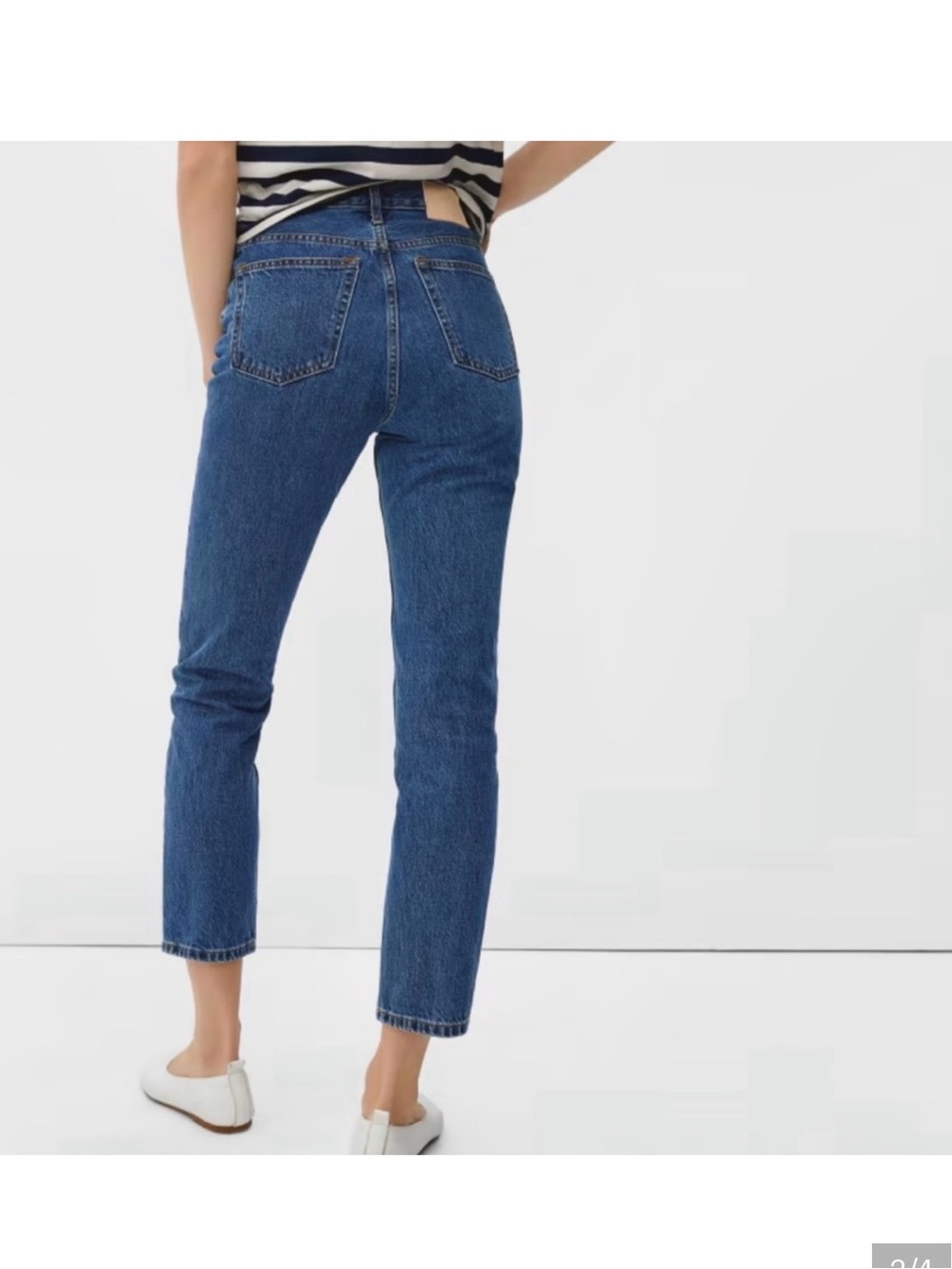 Everlane 90s Cheeky Blue Denim Jeans